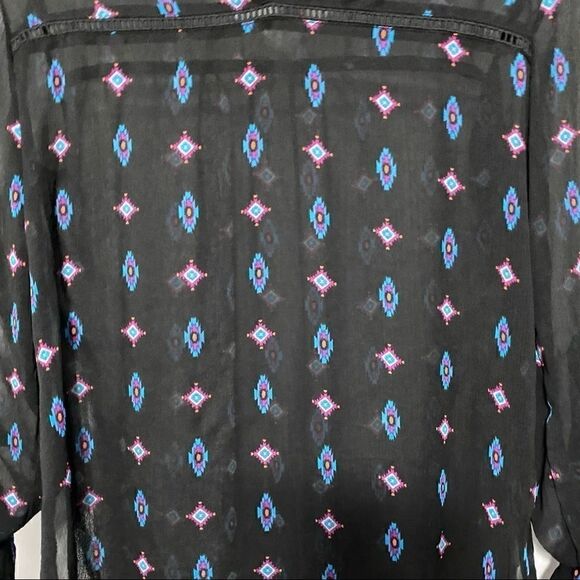 Mossimo triangle boho southwestern sheer - Picture 2 of 6